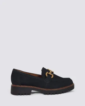 24723 LOAFERS NAVY SUEDE