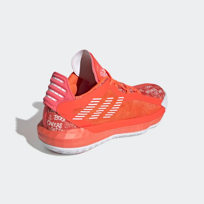 adidas DAME 6 Shoes | Solar Red | Men's