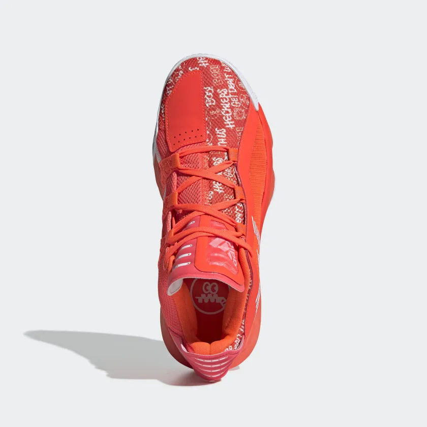 adidas DAME 6 Shoes | Solar Red | Men's