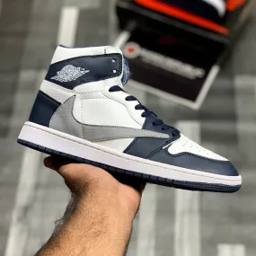 AJ-1 High Traviis (Midnight Navy)