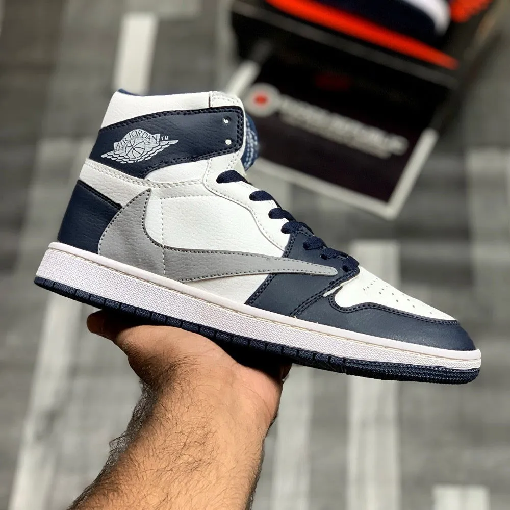 AJ-1 High Traviis (Midnight Navy)