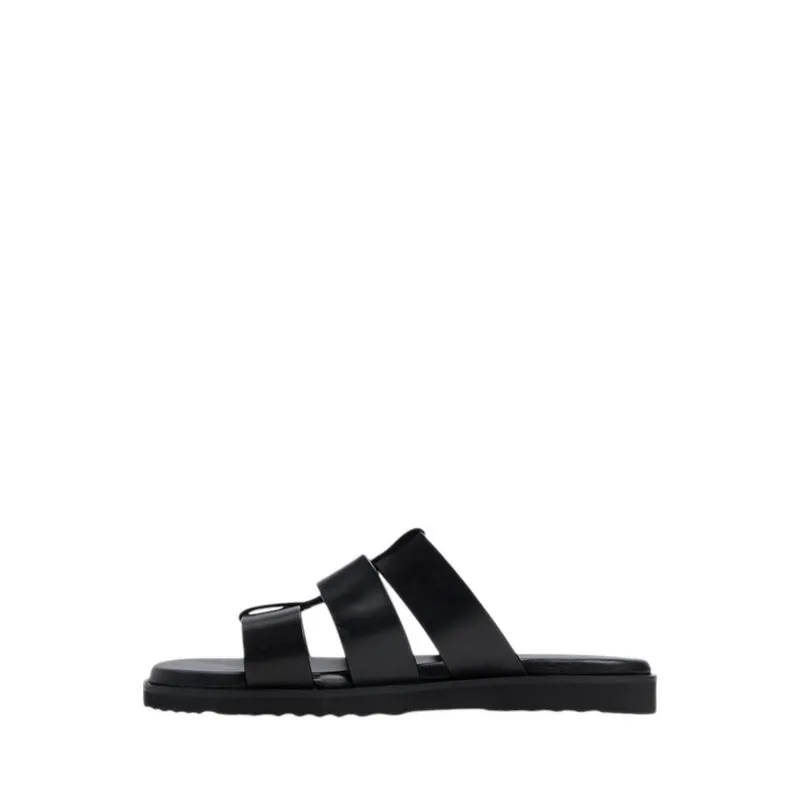 ALDO Light Men's Flat Sandals - Black