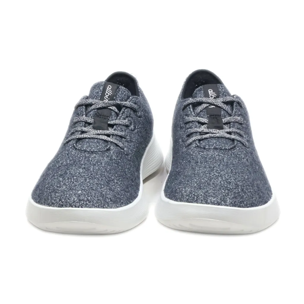 Allbirds Runners Sport Shoes Wool Grey Colour For Men