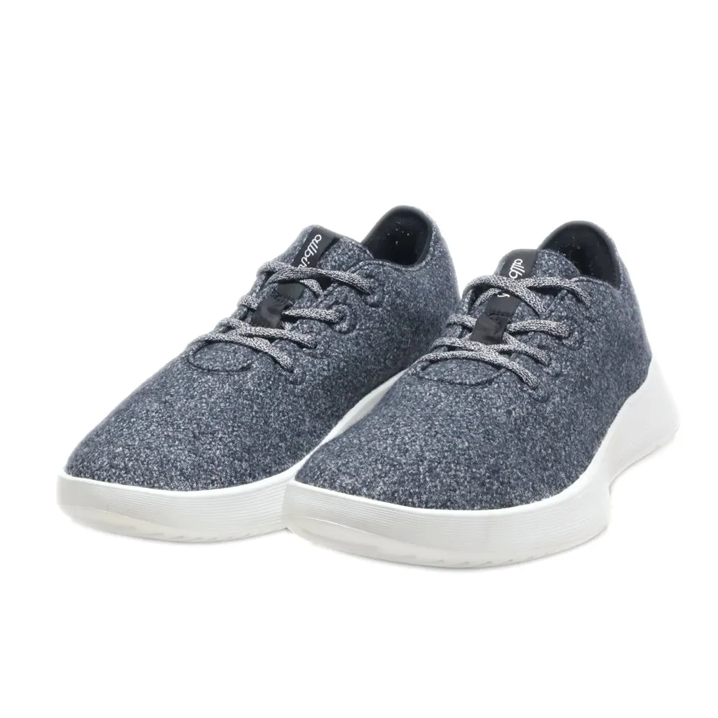 Allbirds Runners Sport Shoes Wool Grey Colour For Men