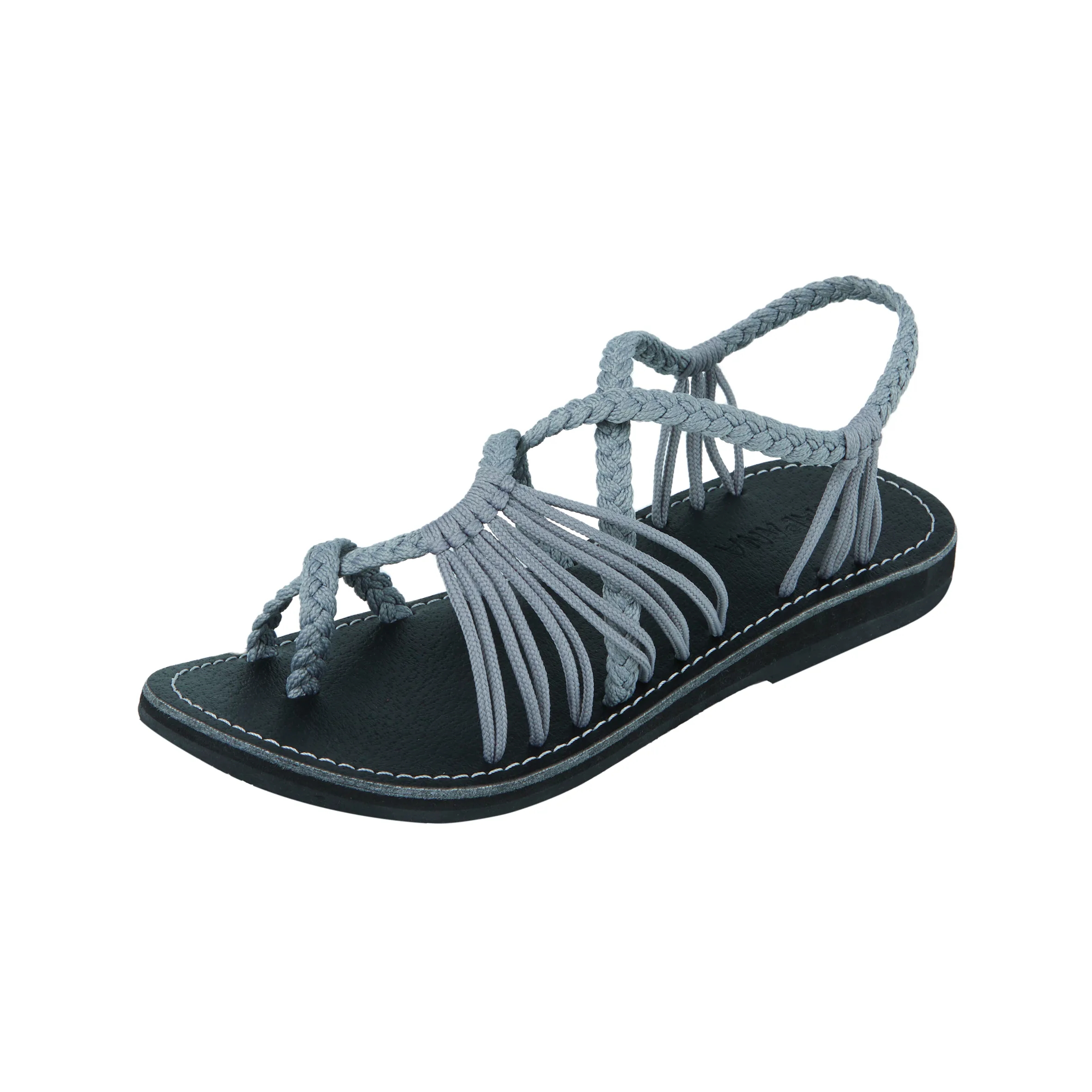 Banyan - Light Gray Rope Sandals
