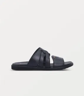 BM6882-BLACK-Men Slipper