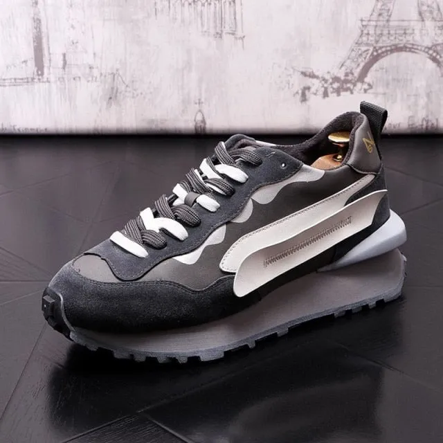 British Casual Platform Sneakers