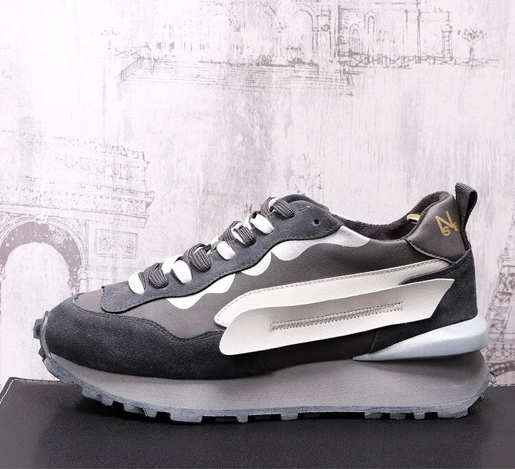 British Casual Platform Sneakers