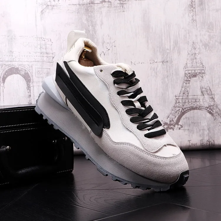 British Casual Platform Sneakers