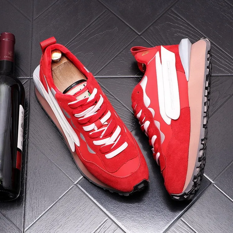British Casual Platform Sneakers