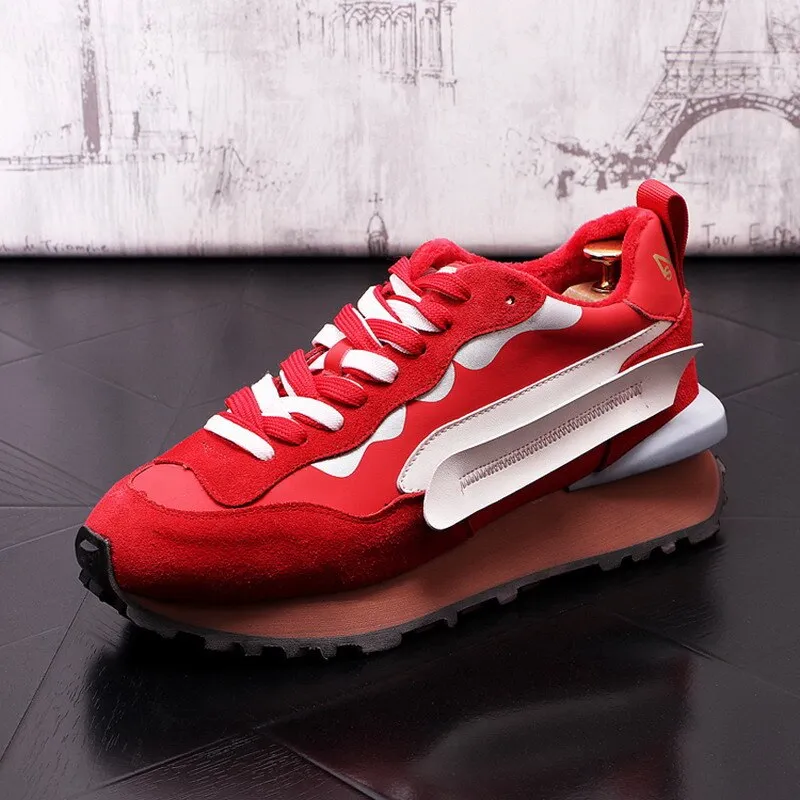 British Casual Platform Sneakers
