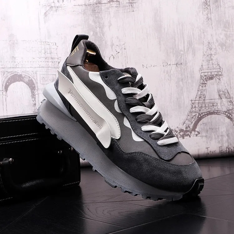 British Casual Platform Sneakers