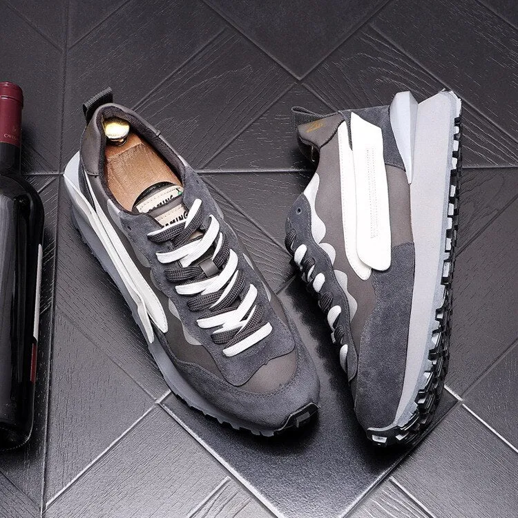 British Casual Platform Sneakers