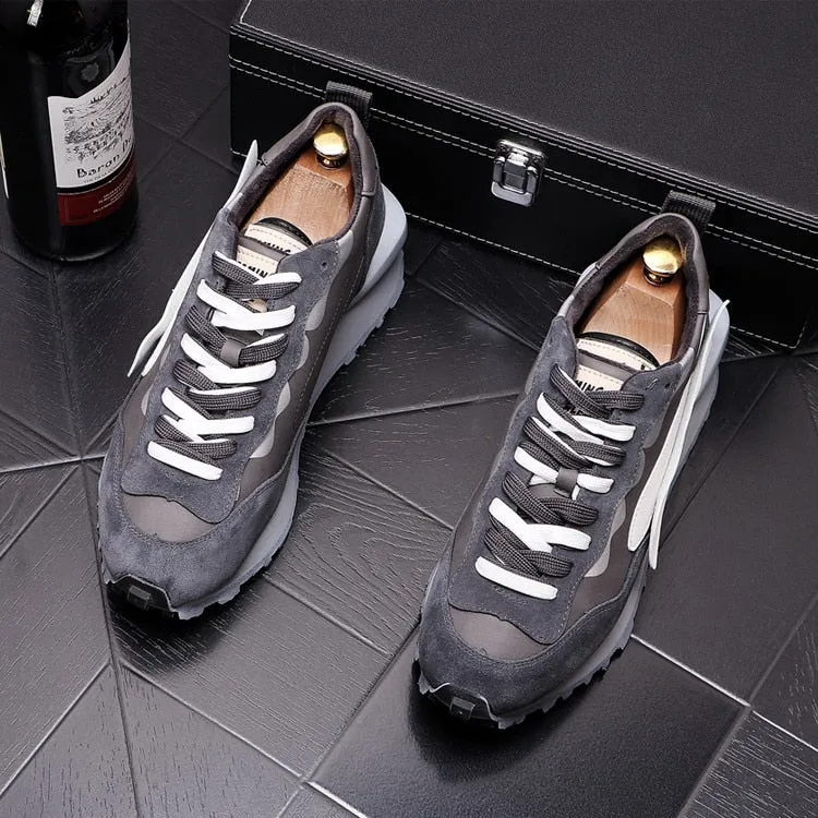 British Casual Platform Sneakers