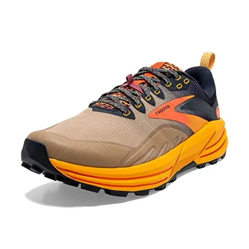 Brooks Cascadia 16 Women's Trail Running Shoes, Pink/Flambe/Cobalt