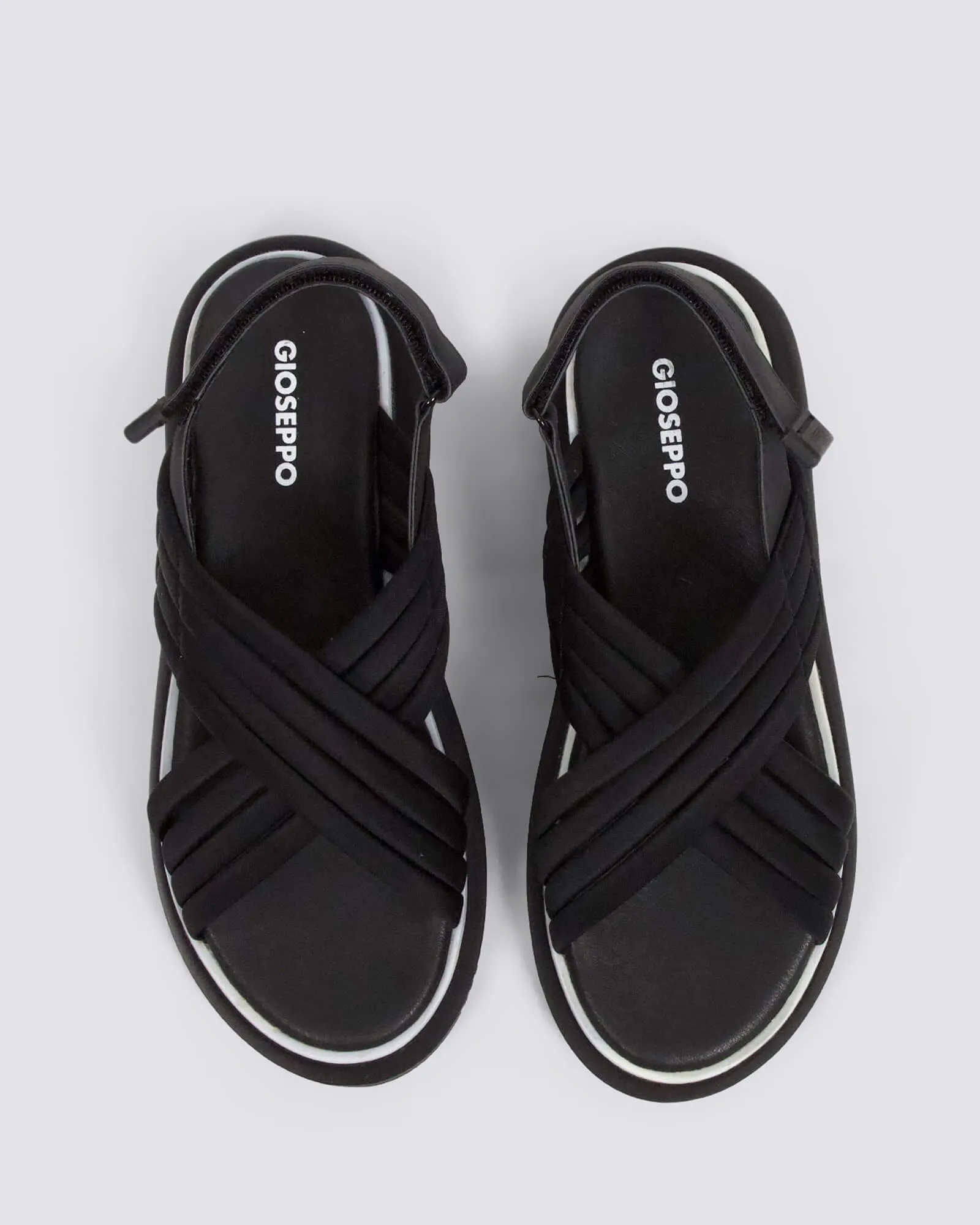 BRYHER PLATFORM SANDALS BLACK