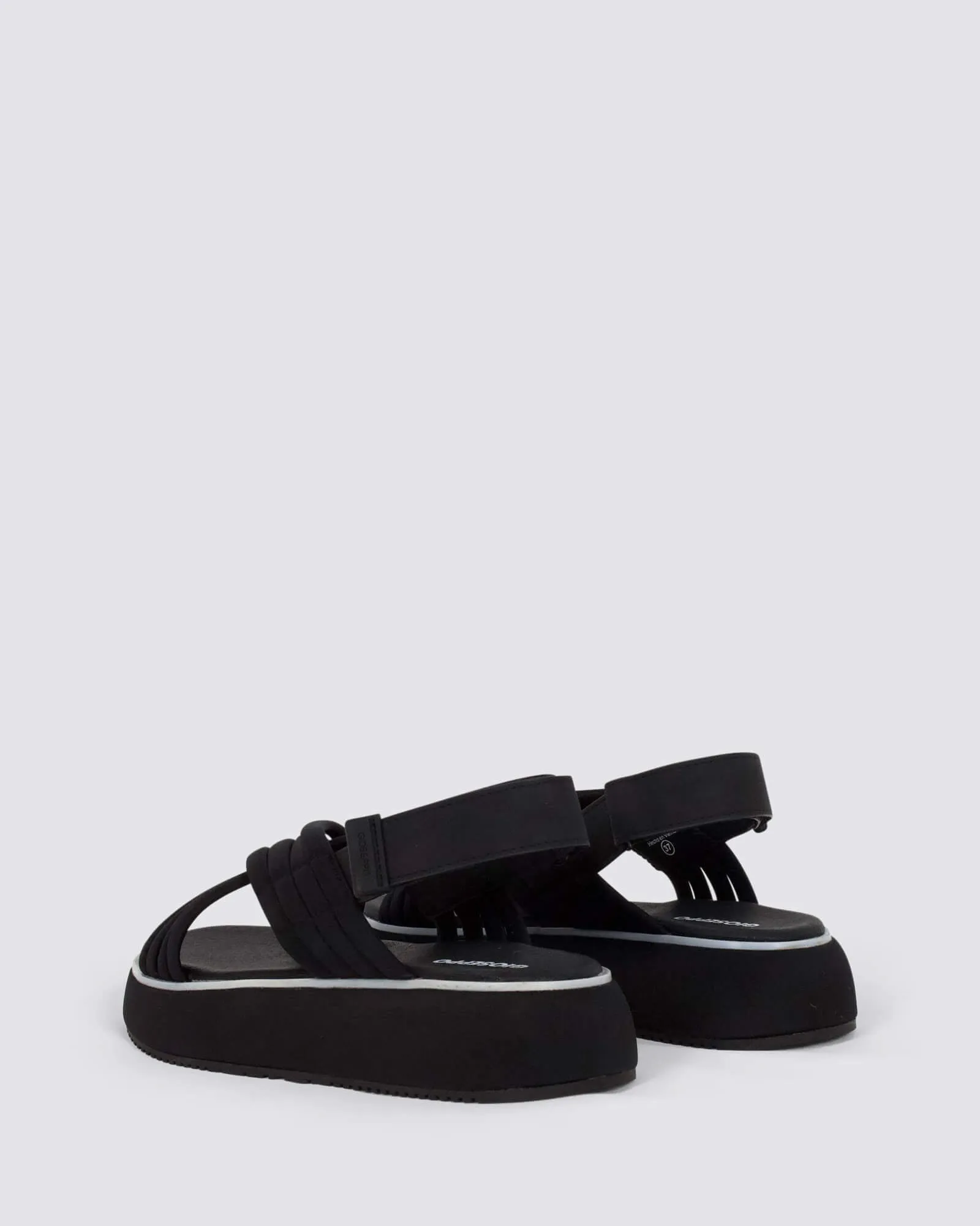 BRYHER PLATFORM SANDALS BLACK