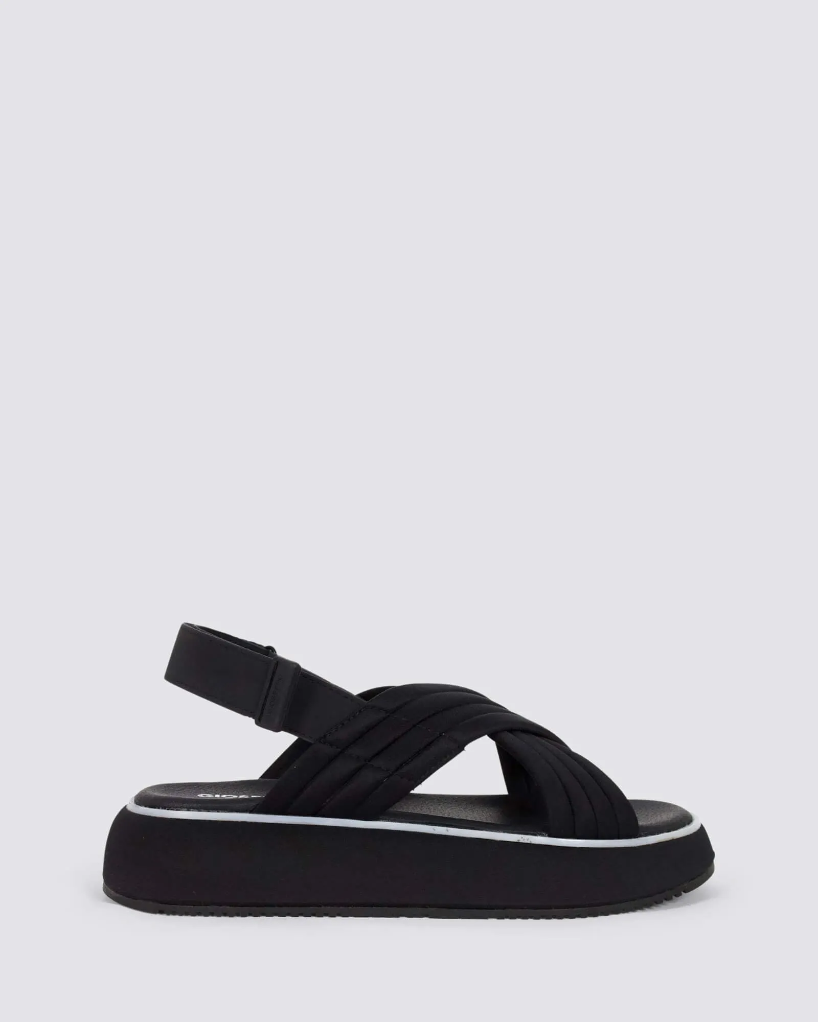 BRYHER PLATFORM SANDALS BLACK