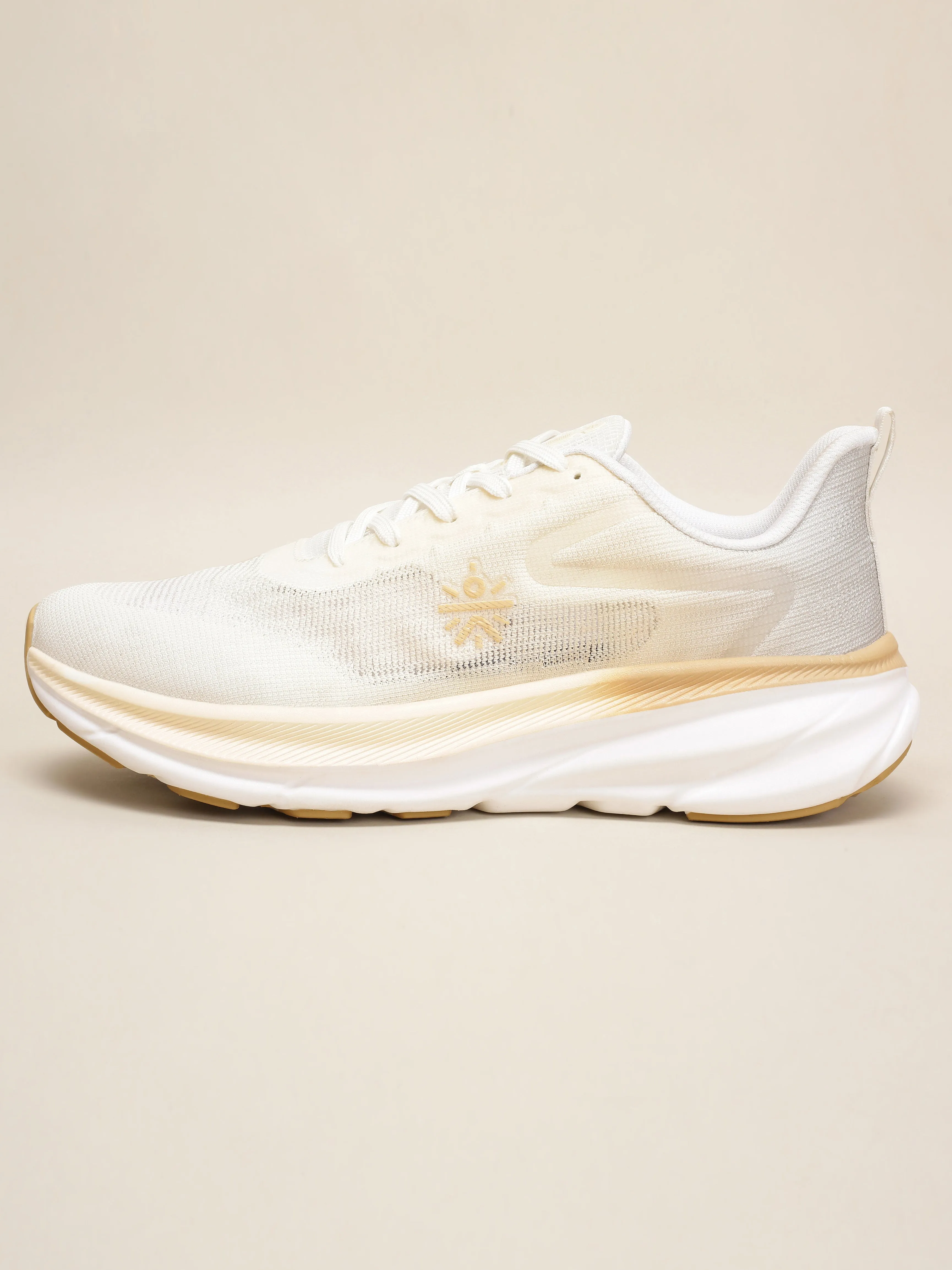 Cult Unisex Nebula Running Shoes - Beige