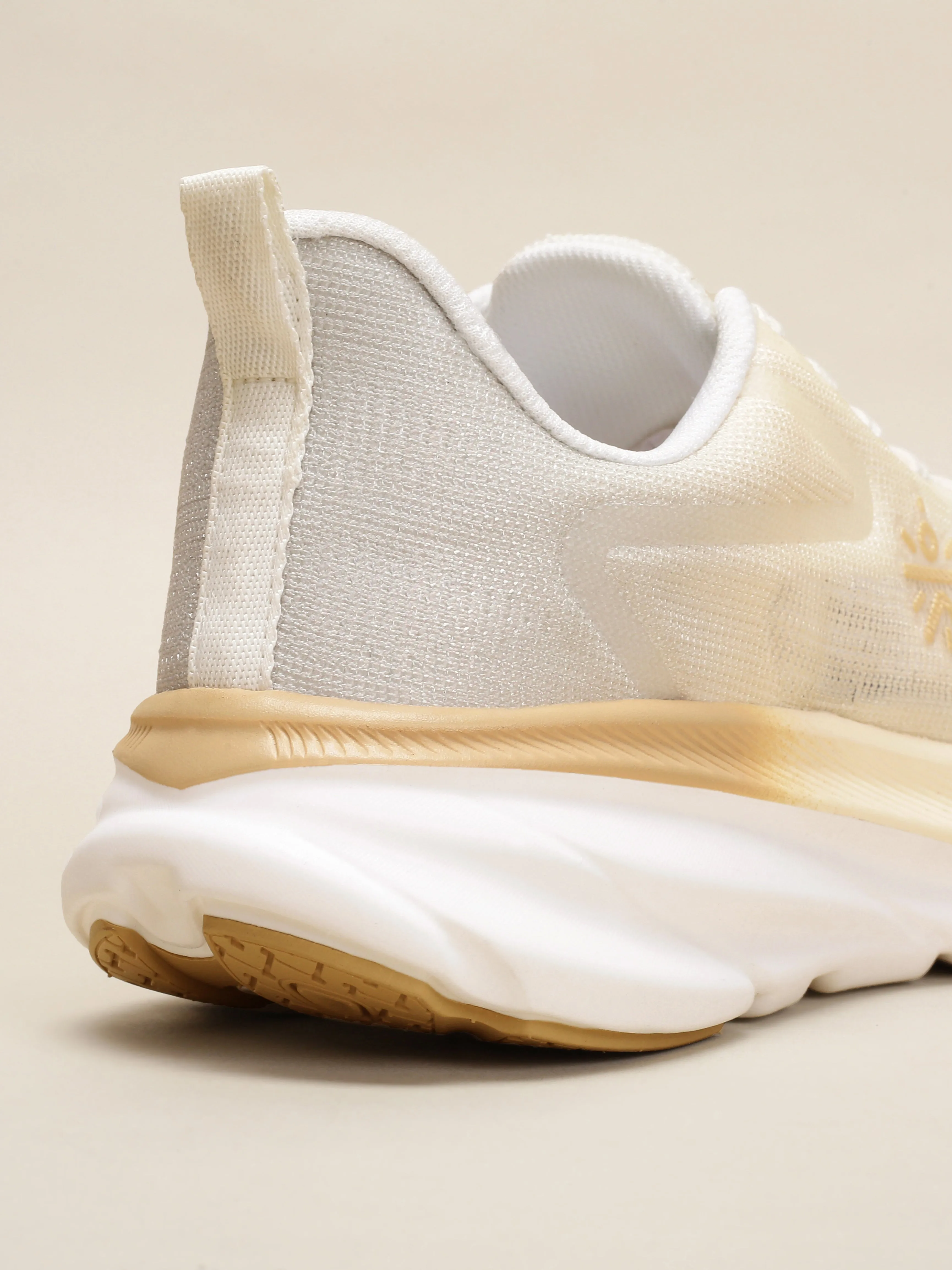 Cult Unisex Nebula Running Shoes - Beige