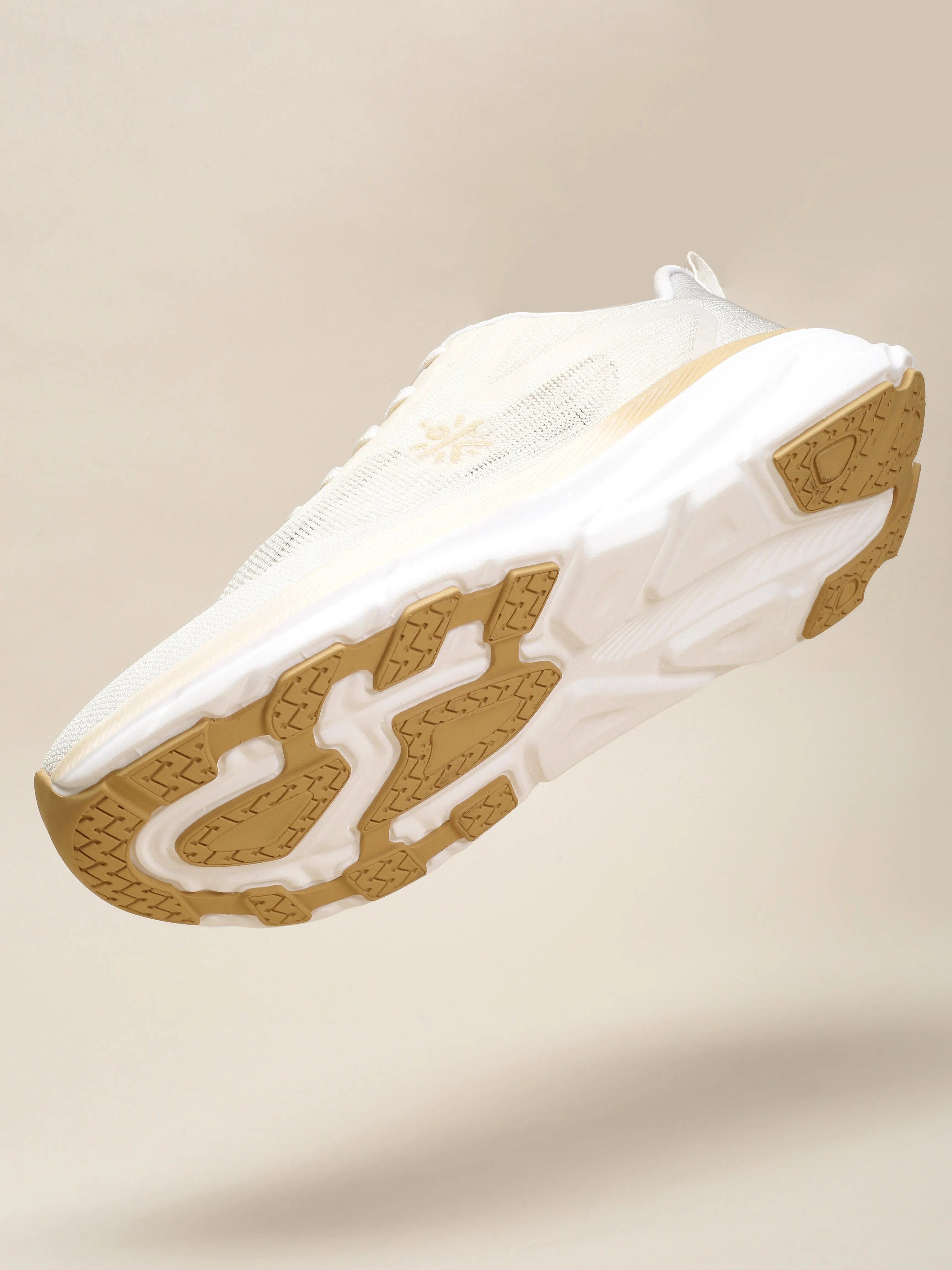 Cult Unisex Nebula Running Shoes - Beige