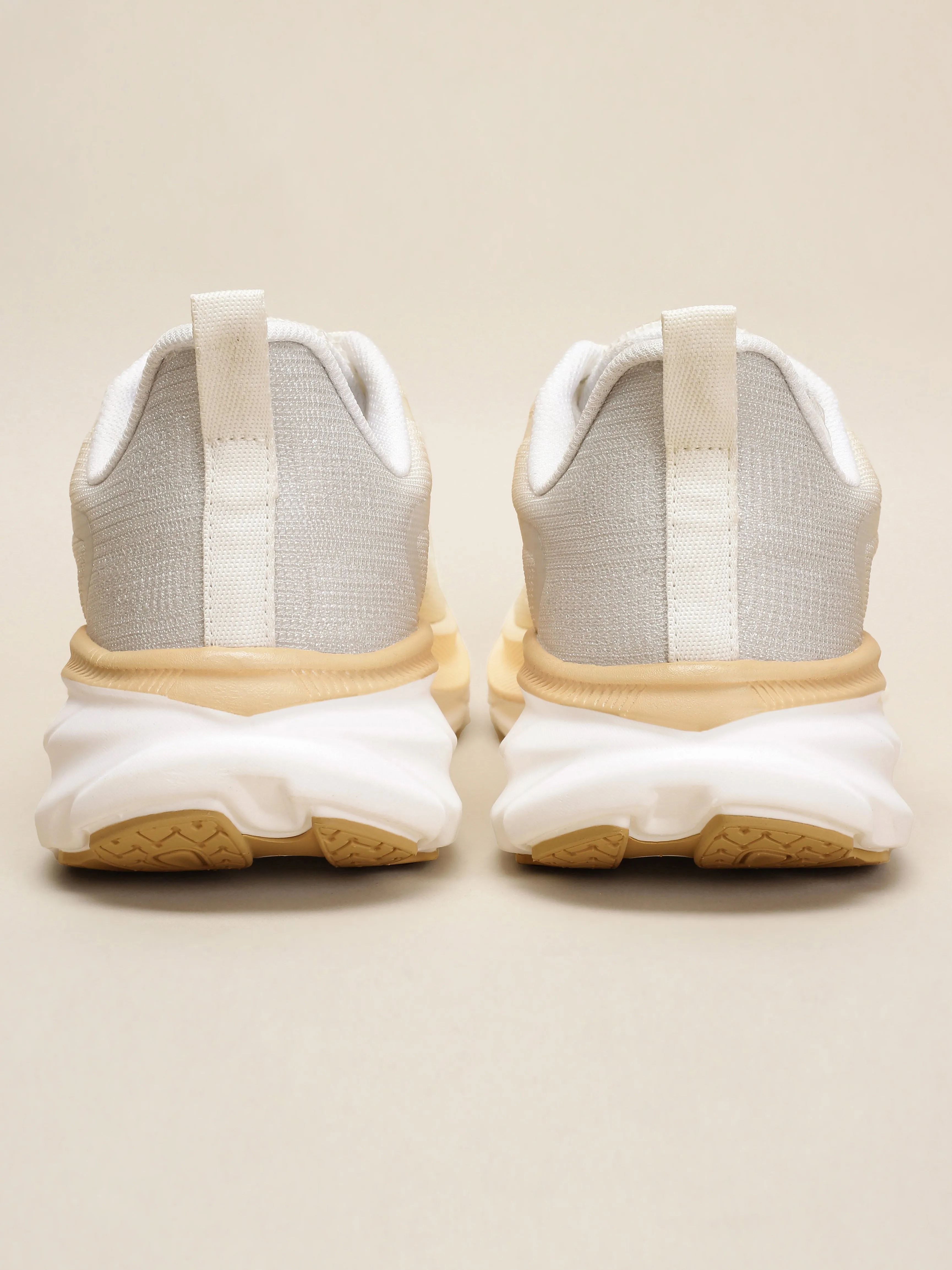 Cult Unisex Nebula Running Shoes - Beige