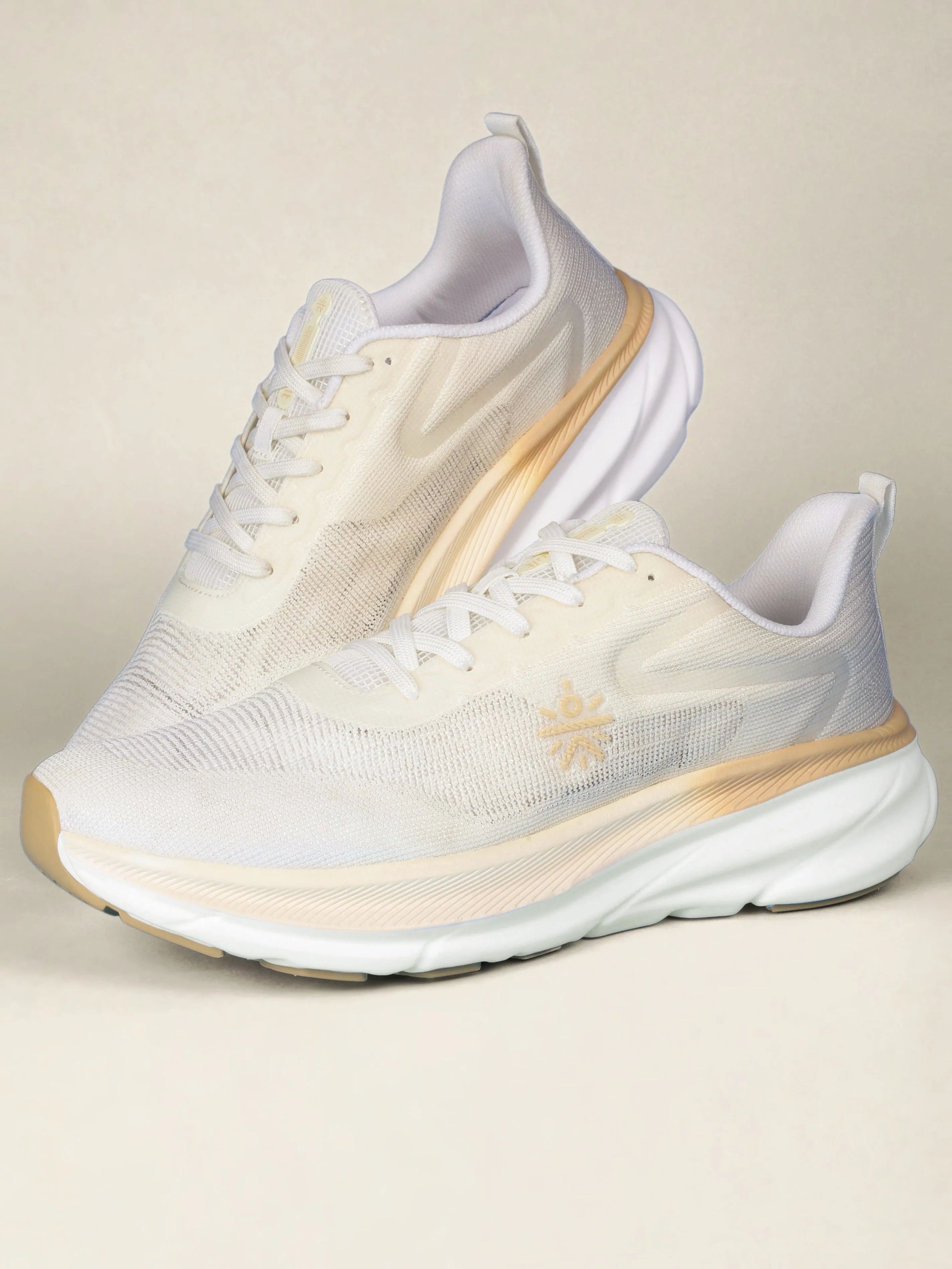 Cult Unisex Nebula Running Shoes - Beige