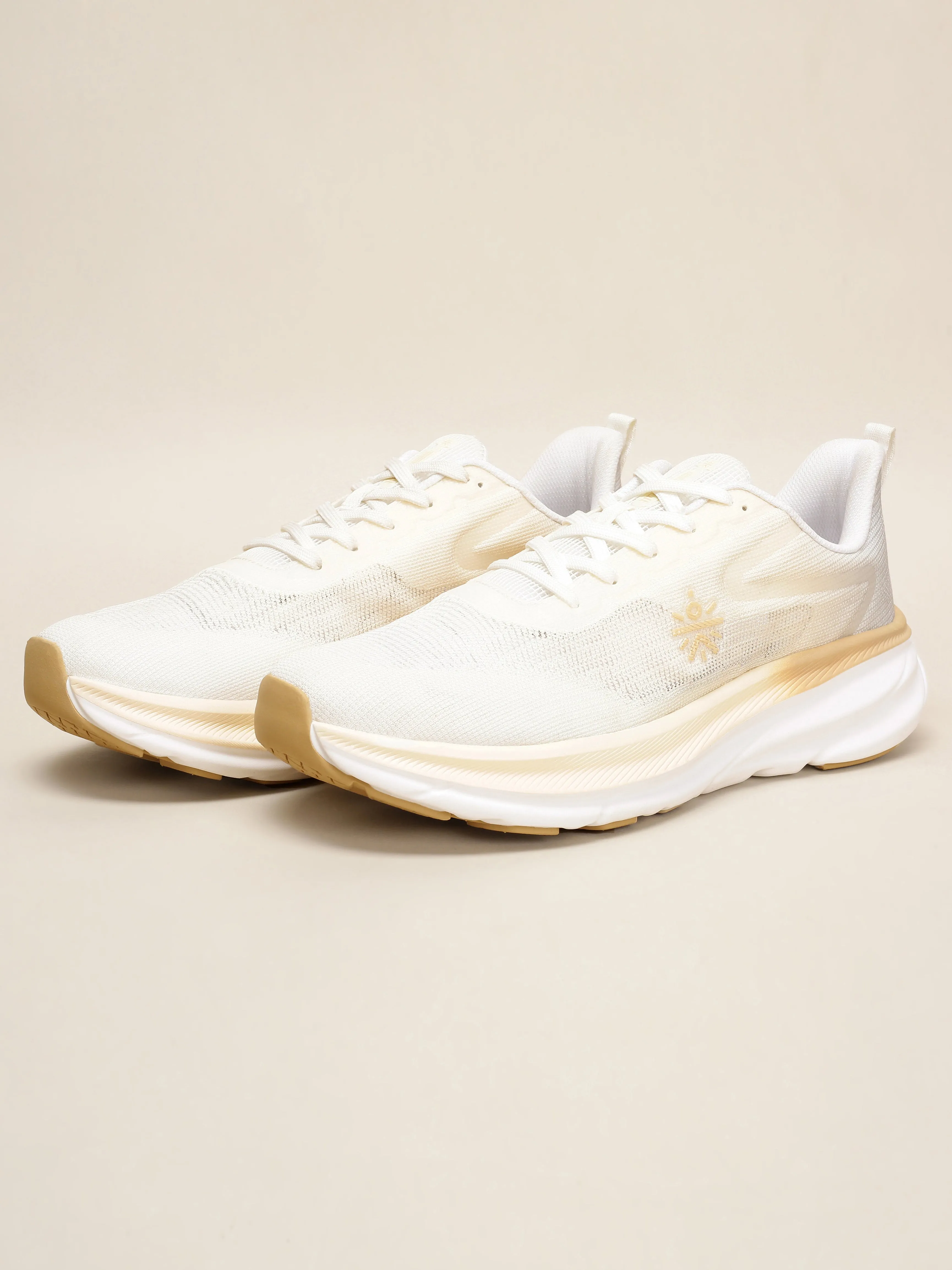 Cult Unisex Nebula Running Shoes - Beige