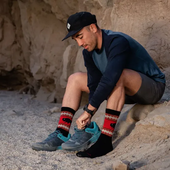 Darn Tough Men's VanGrizzle Boot Mid-Weight Hiking Socks 1980