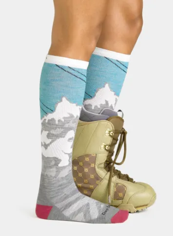 Darn Tough Women's Yeti Over-the-Calf Midweight Ski & Snowboard Sock 2025