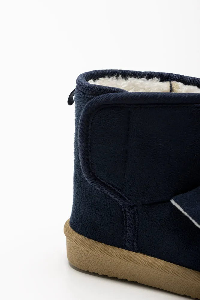 Dog Slippers Navy
