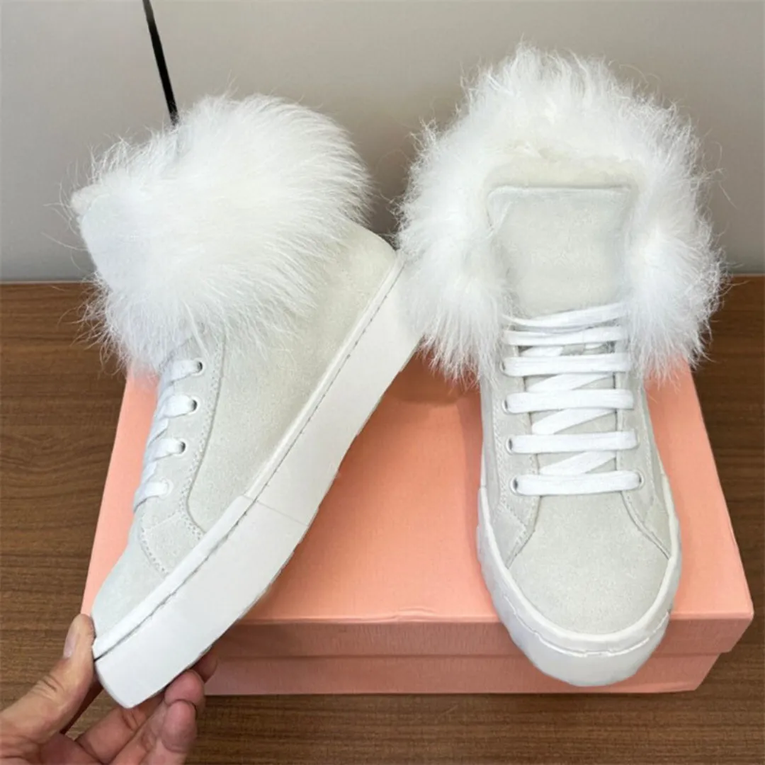 Fiona - Cozy High-Top Winter Sneakers for Women