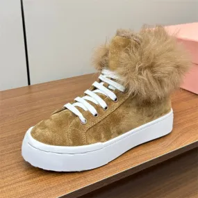 Fiona - Cozy High-Top Winter Sneakers for Women