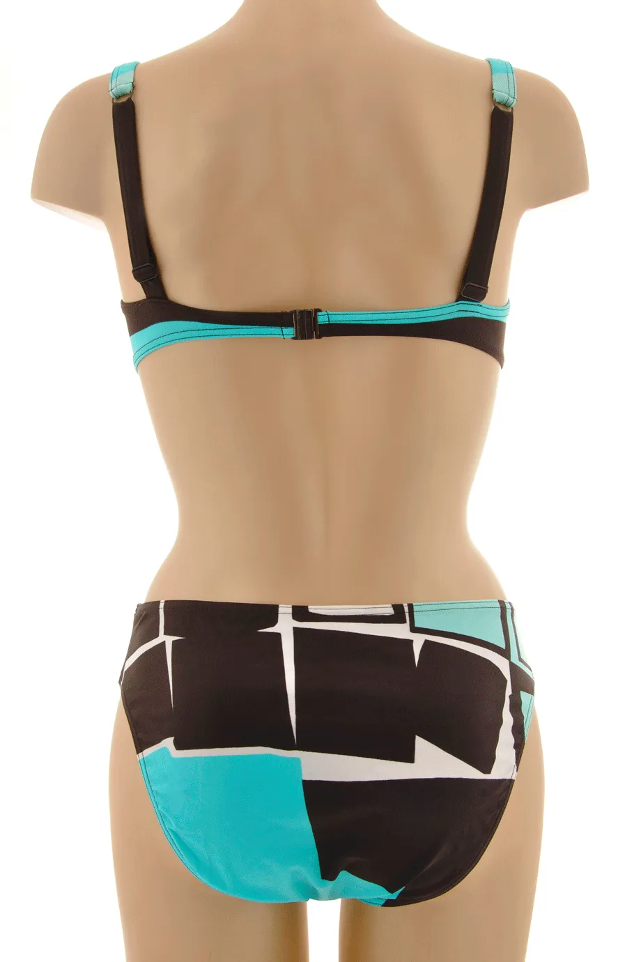 GOTTEX ABSTRACT Turquoise Underwired Cup Bikini