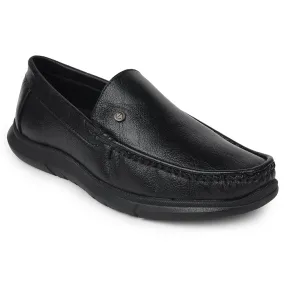 Healers Black Formal Loafers For Mens VSL-3 By Liberty
