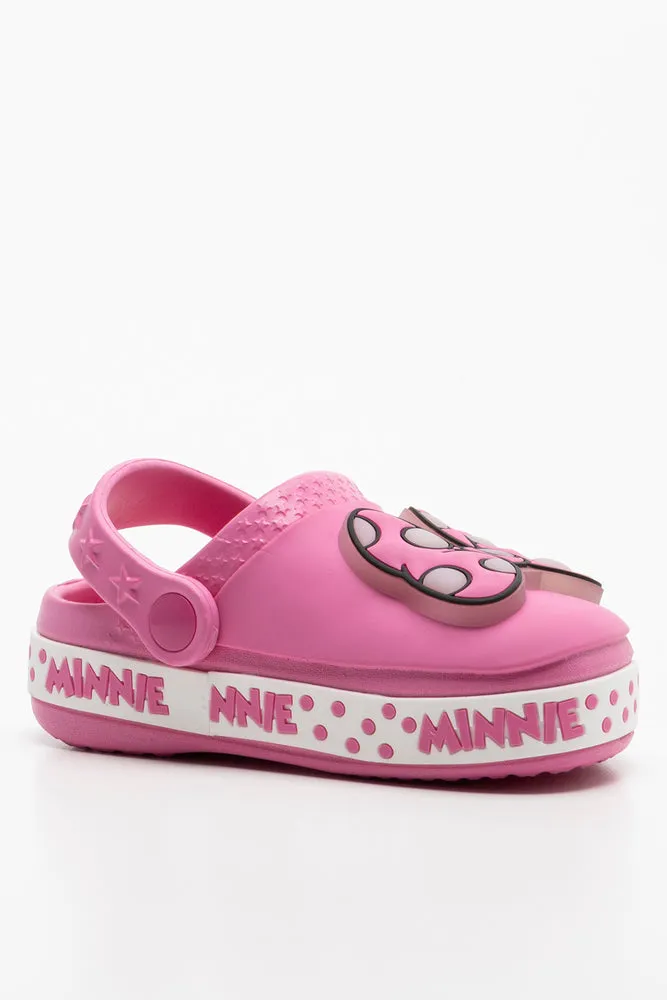 Minnies Bow Light Up Clog