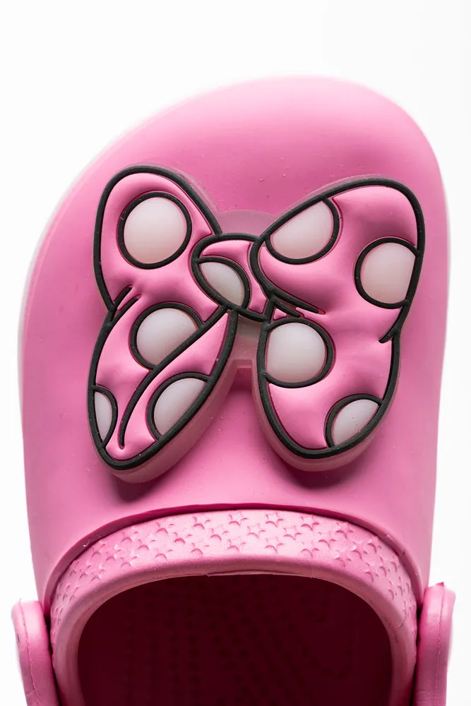 Minnies Bow Light Up Clog