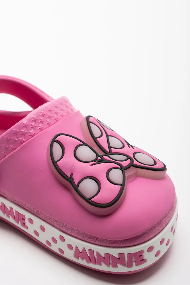 Minnies Bow Light Up Clog
