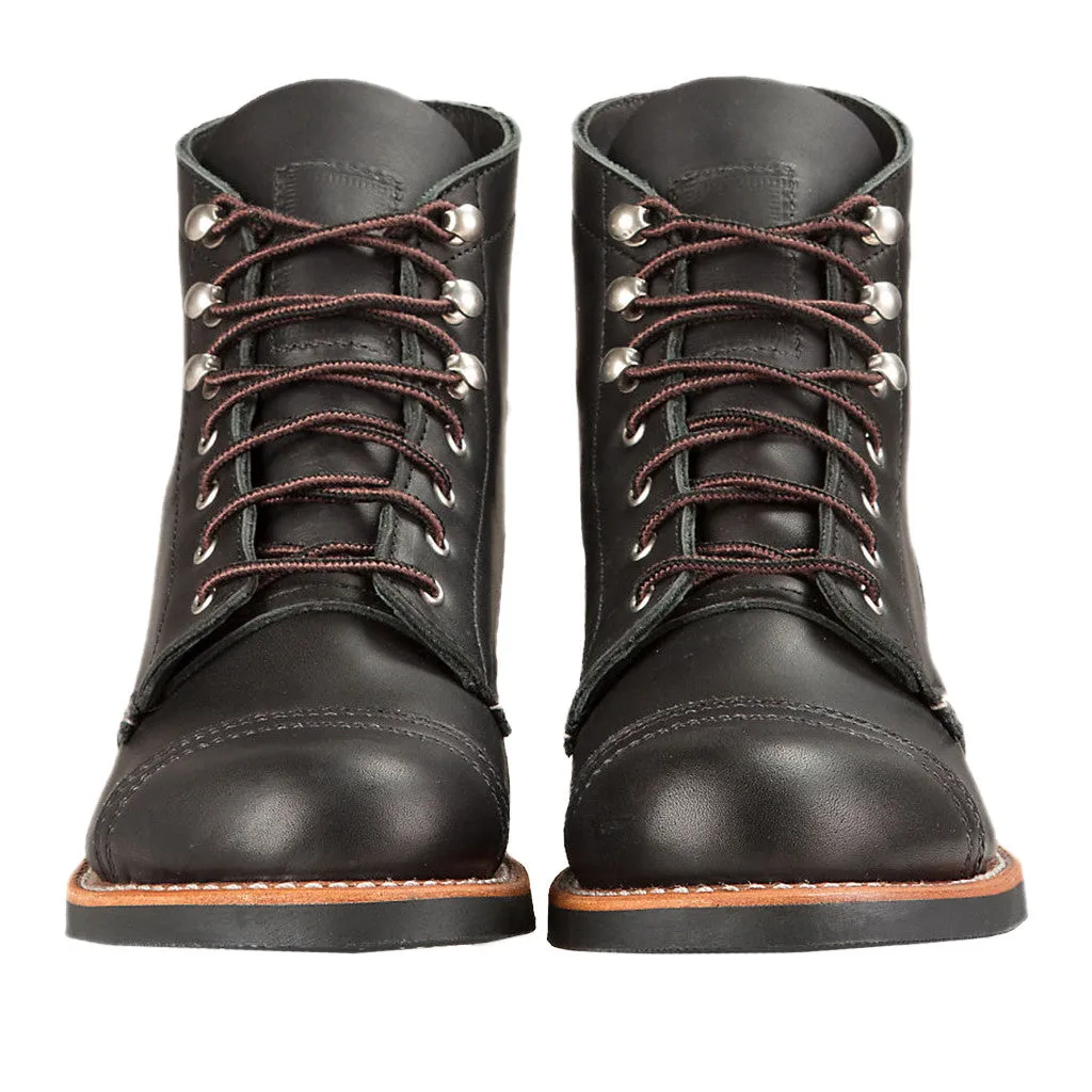 Red Wing Heritage Women's Iron Ranger-W Work Boot in Black Boundary