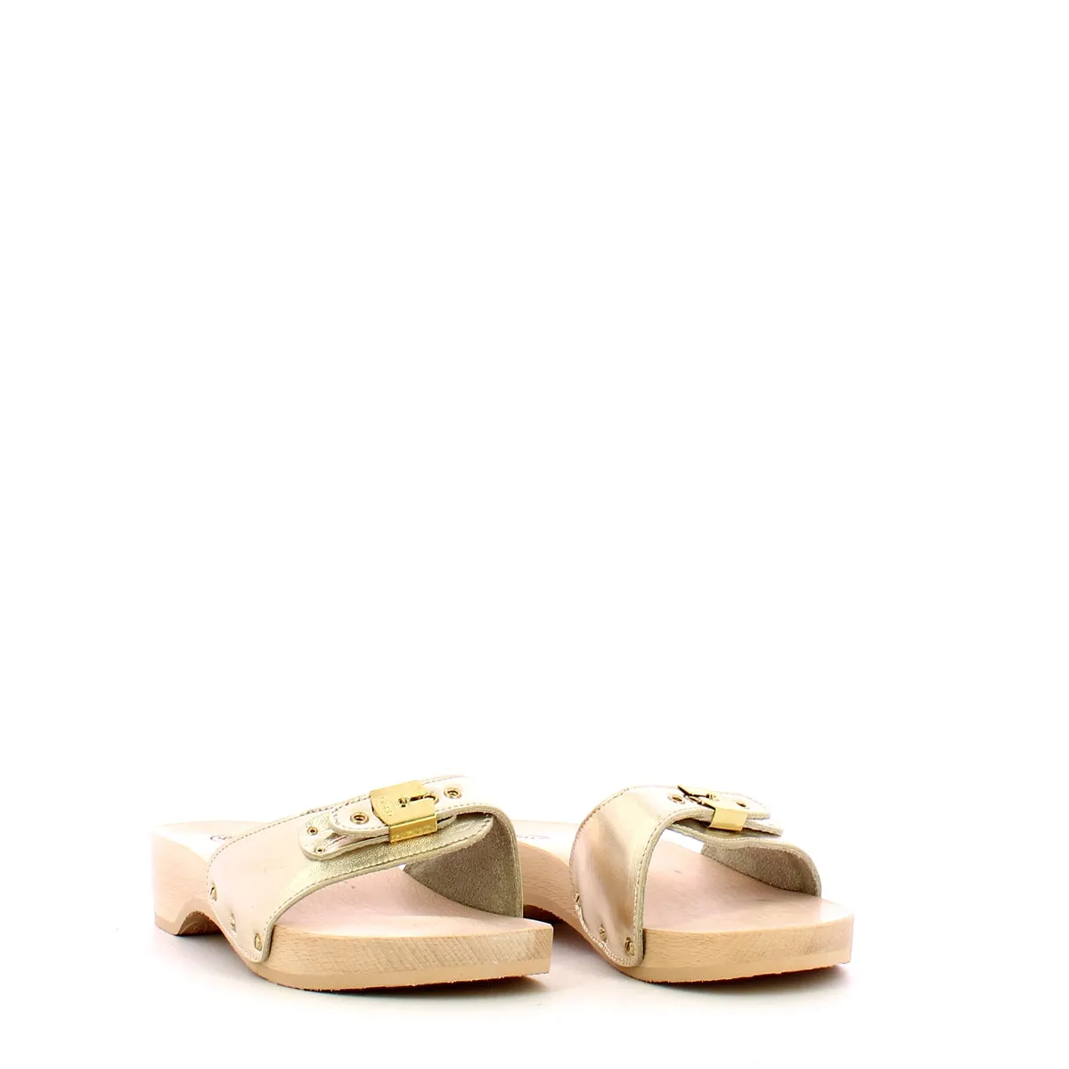 Scholl - Zoccolo Pescura Heel Light Gold - SL.F314252329 - LIGHT/GOLD
