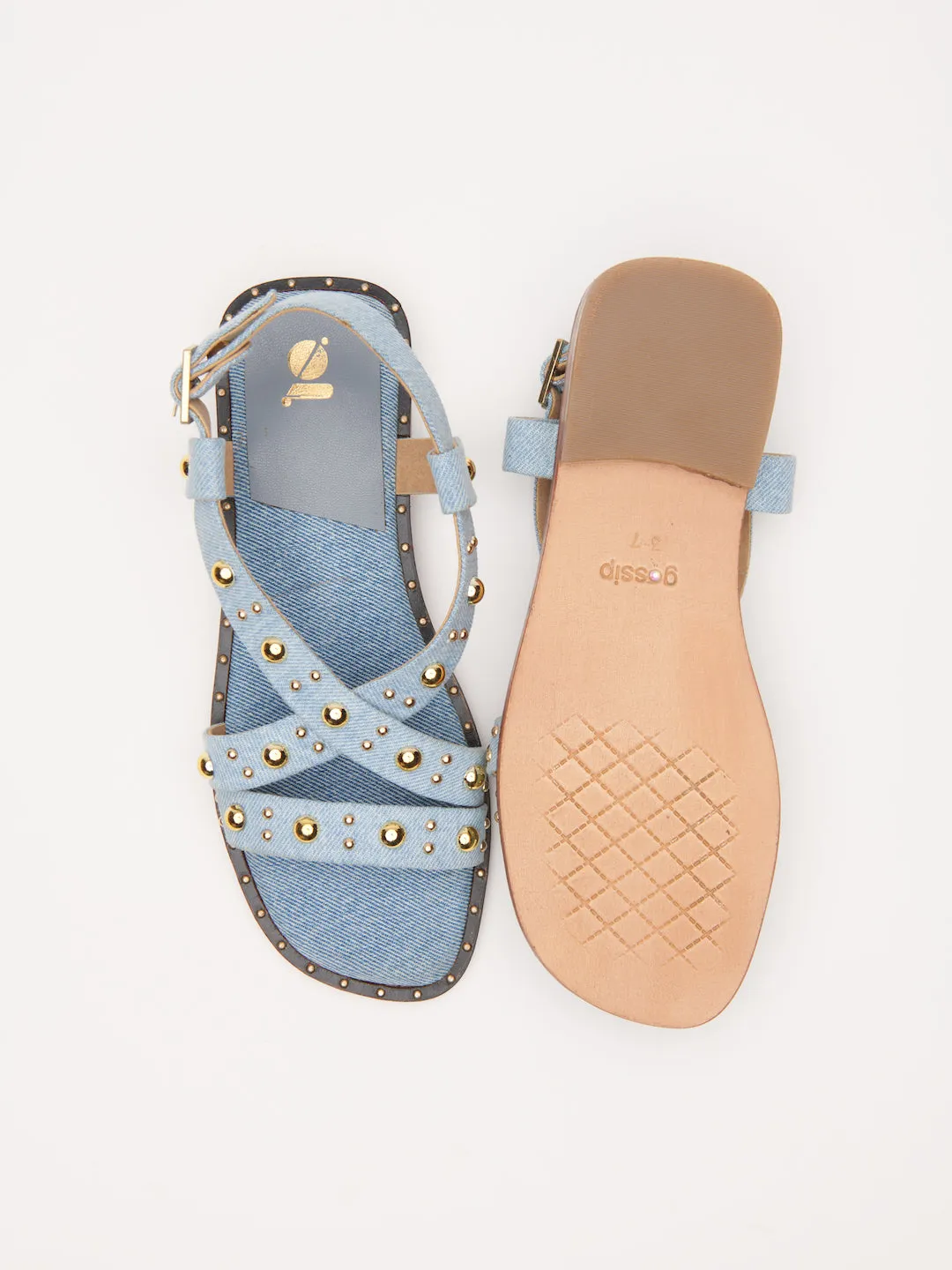 STUDDED DAILY SANDALS