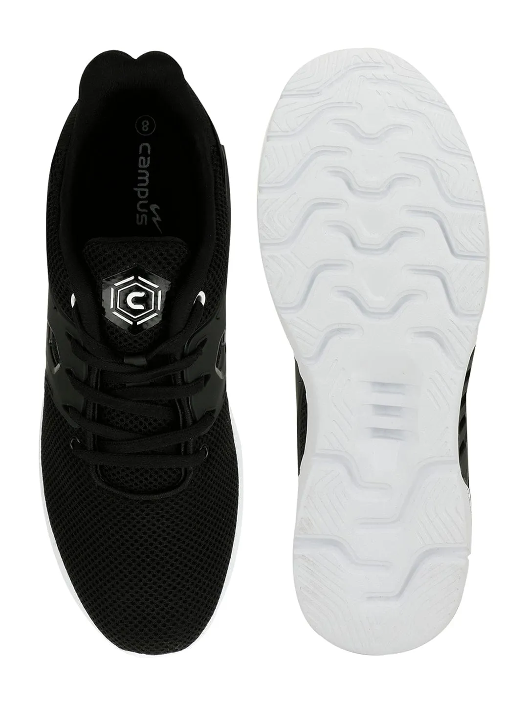 TIGOR Black Men's Running Shoes