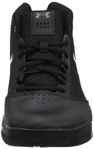Under Armour Men's Jet 2017 Basketball Shoe, 001/Black, 10