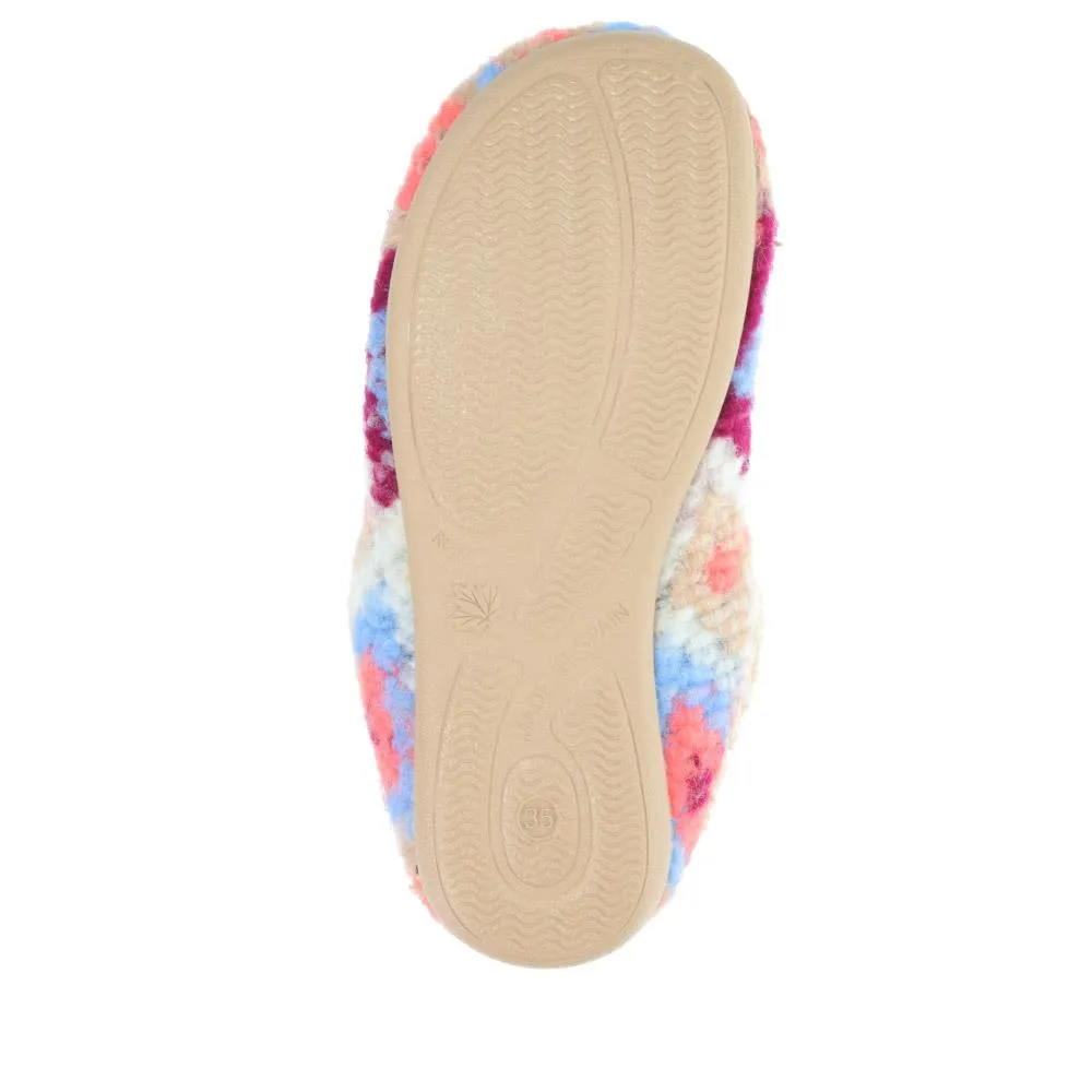 Warm-Lined Knitted Mule Slippers - KOY40009 / 325 998