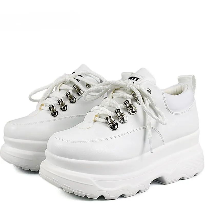 Women's Spring Casual Leather Sneakers