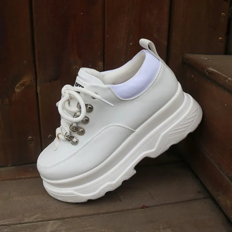 Women's Spring Casual Leather Sneakers