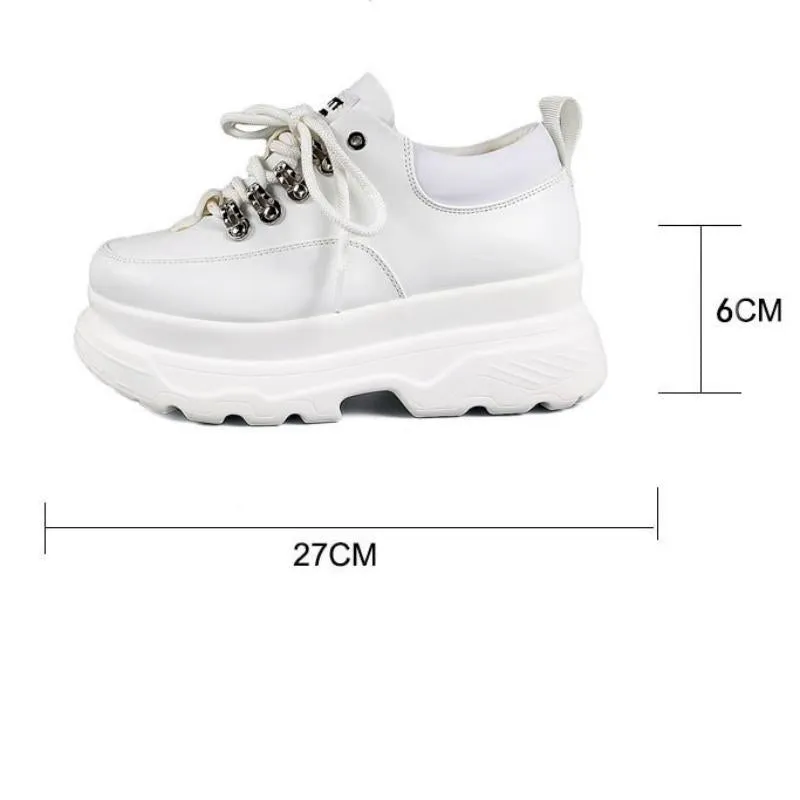 Women's Spring Casual Leather Sneakers