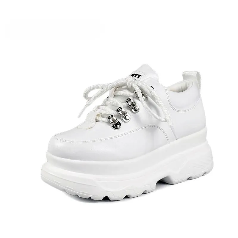 Women's Spring Casual Leather Sneakers