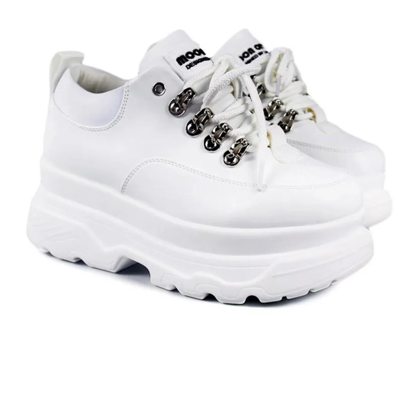 Women's Spring Casual Leather Sneakers
