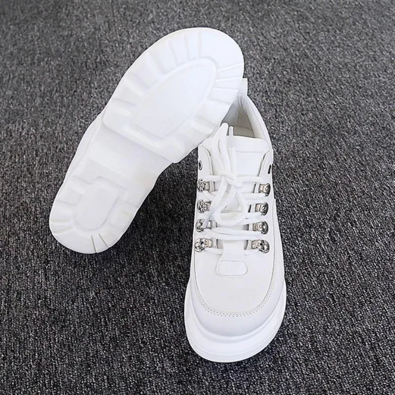 Women's Spring Casual Leather Sneakers